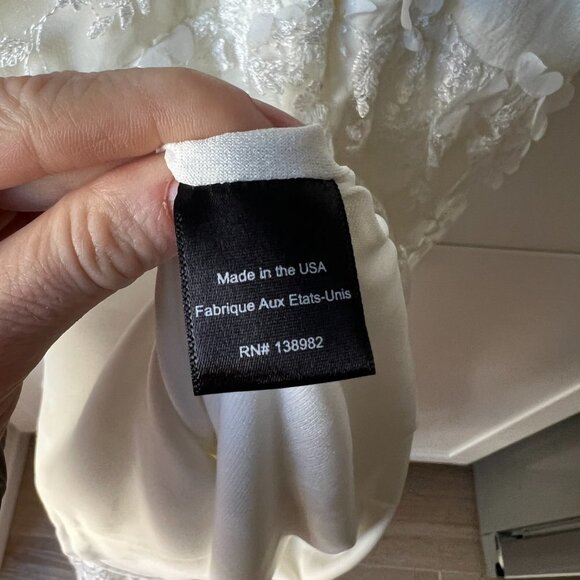 Dress the Population White Lace Maxi Dress - Picture 7 of 8